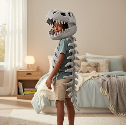 Dino Skelethelm – Zachte Verkleedhelm / Masker