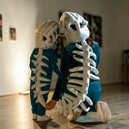Dino Skelethelm – Zachte Verkleedhelm / Masker