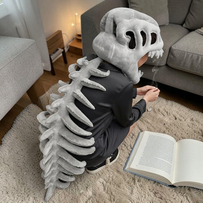 Dino Skelethelm – Zachte Verkleedhelm / Masker